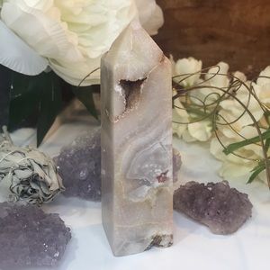 Pink Amethyst Tower - Lg